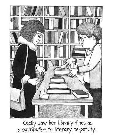 Library Fines Cecily Card