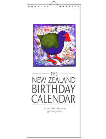 Bird Birthday Calendar