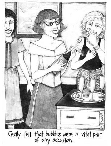 Bubbles Occasion Cecily Card