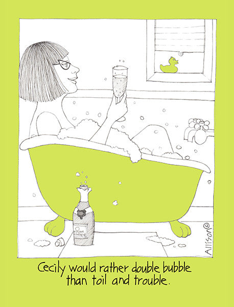 Double Bubble Cecily Card