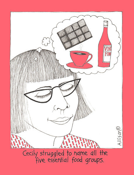 Essential Food Groups Cecily Card
