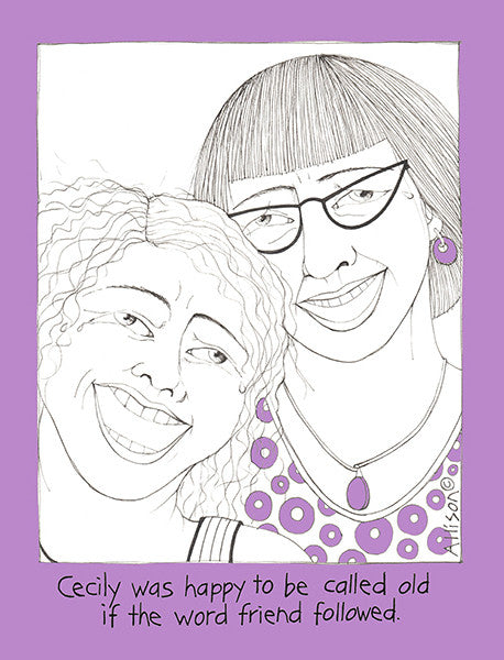 Old Friends Cecily Card