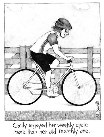Weekly Cycle Cecily Card