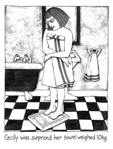 10kg towel Cecily Card