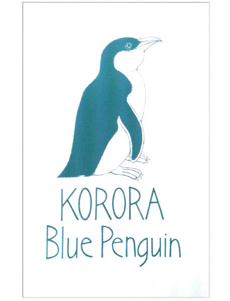 Tea Towel - Blue Penguin