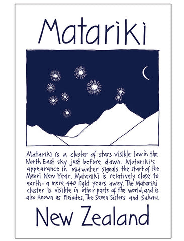 Tea towel - Matariki