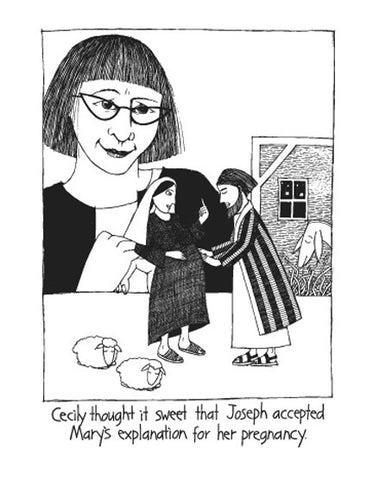 Cecily Tea Towel - Mary's explanation